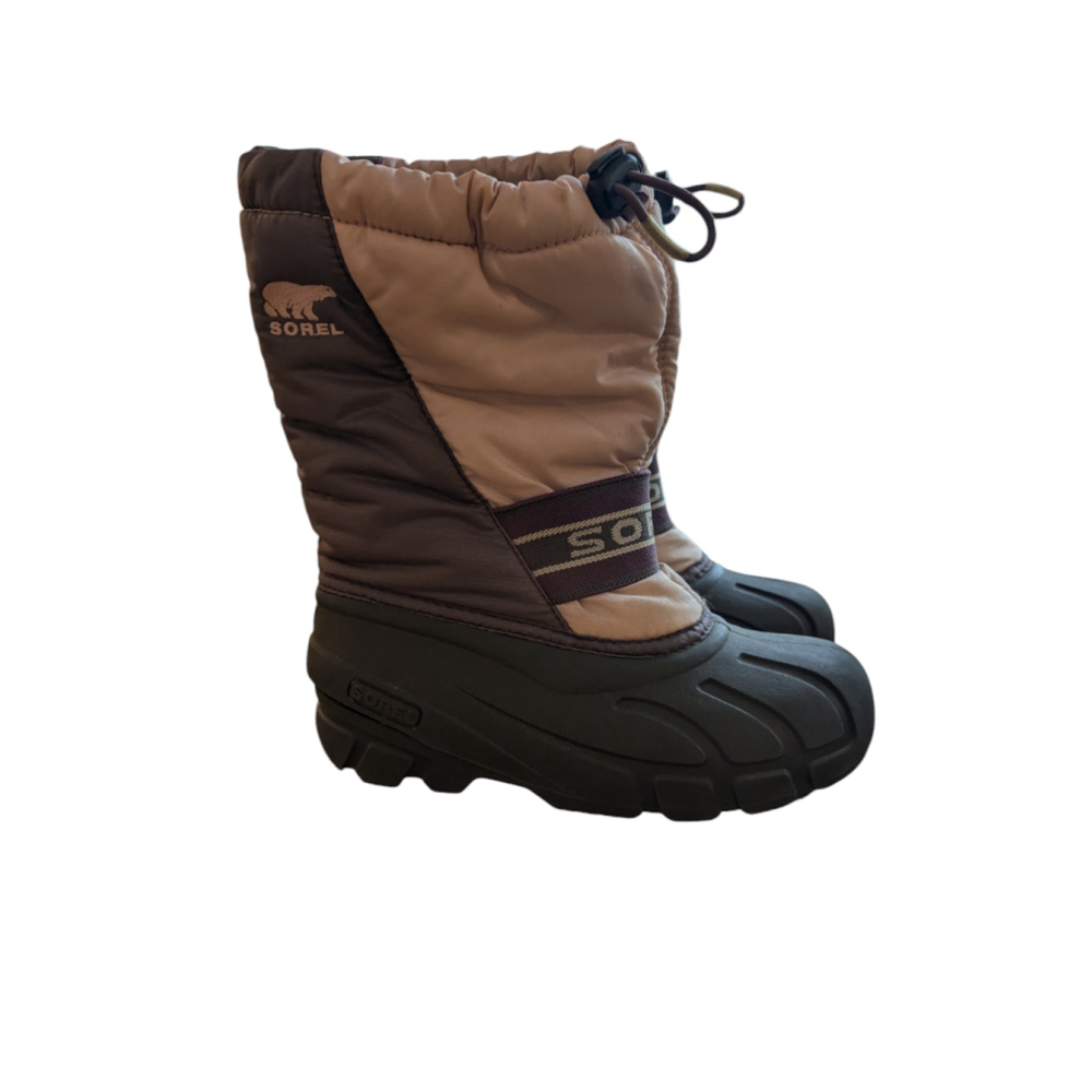 Girls Sorel Boots Pink Purple Size 2